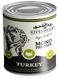 Riverwood hondenvoer Mono Protein Turkey 400 gr