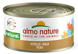 Almo Nature kattenvoer HFC Natural kalf 70 gr