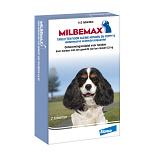 Milbemax tabletten kleine hond/puppy 0,5 - 10 kg 2 st