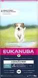 Eukanuba Hondenvoer Adult S/M Grain Free Oceanfish 12 kg