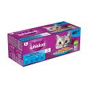 Whiskas Kattenvoer Adult Vis Selectie in Gelei 40 x 85 gr