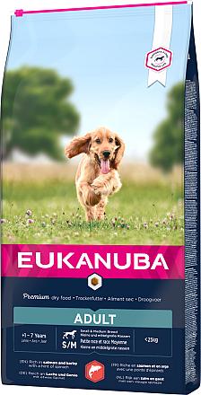 Eukanuba Hondenvoer Adult S/M Salmon & Barley 12 kg