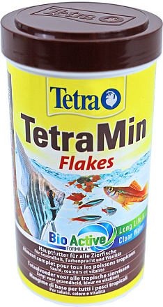 Tetra Min flakes <br>Bio-active 500 ml