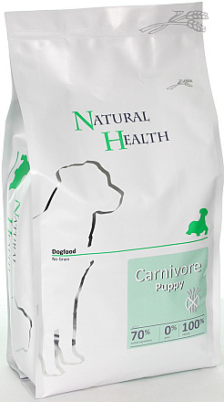 Natural Health hondenvoer Carnivore Puppy 3 kg