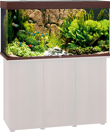 Juwel aquarium Rio 350 LED donkerbruin