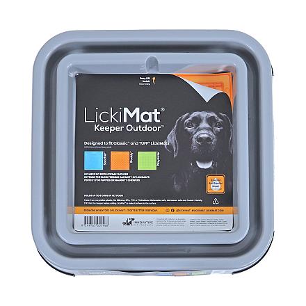 Lickimat Keeper Outdoor Grijs