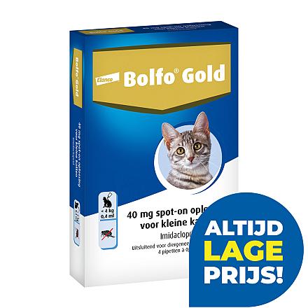 Bolfo Gold kat 40 <br>4 pipetten