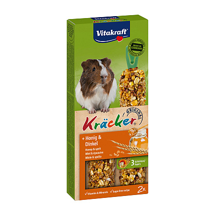 Vitakraft Kräcker Original cavia - honing en spelt 2 st