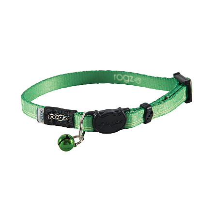 Rogz Kattenhalsband Kiddycat Lime Paws