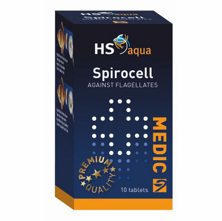 HS Aqua Spirocell <br>10 tabl voor 500 ltr