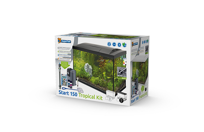 SuperFish Aquarium Start 150 Tropical Kit Wit